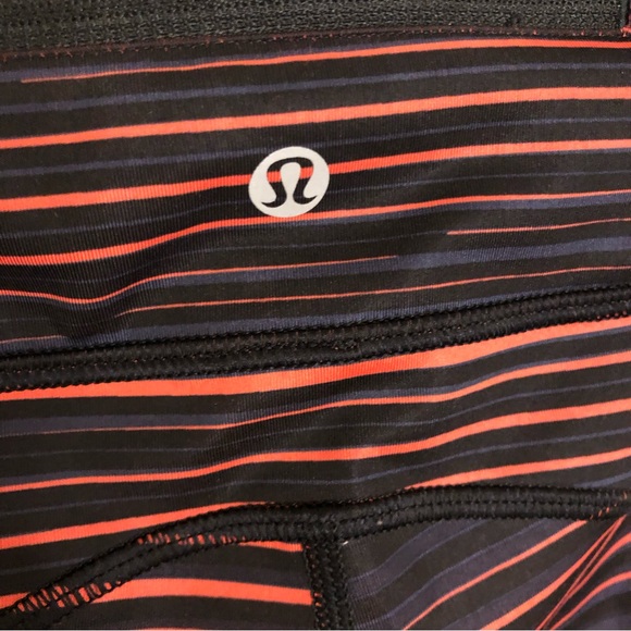 Lululemon Speed Tight IV Twisted Dune leggings full length Alarming Black size 4 - Picture 12 of 14